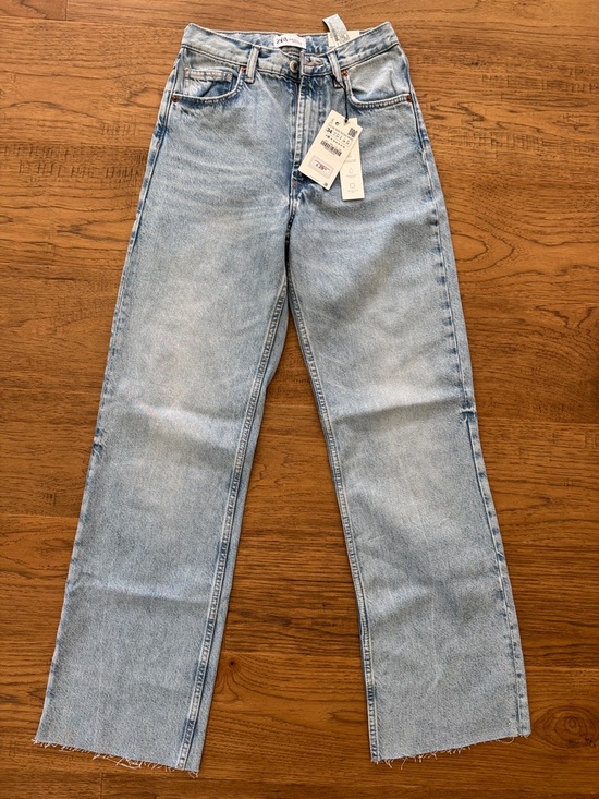 Zara Denim - NWT ZARA HIGH-RISE WIDE KEG JEANS 2